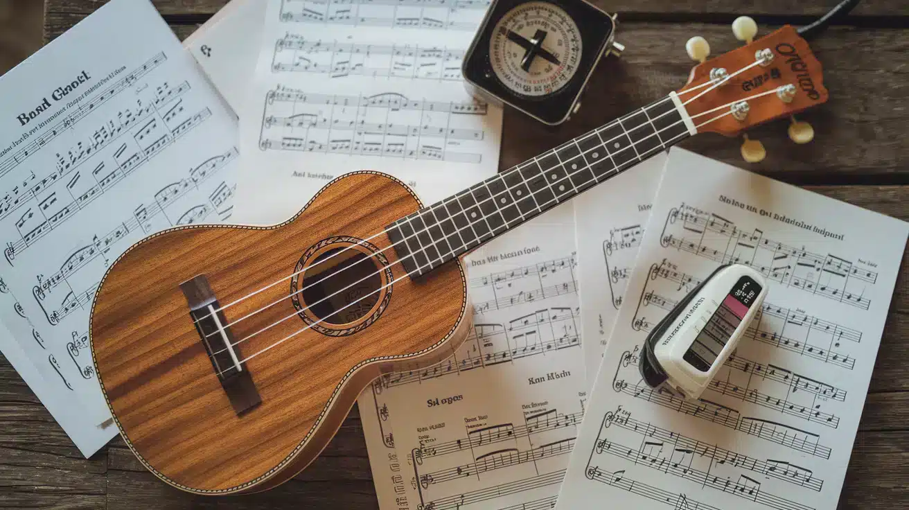 Ukulele – perfekt for begynnere til profesjonelle musikere | lær om ukulele – illustrasjon