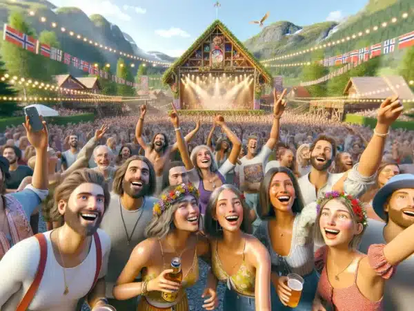 Festivalguide 2025: de beste musikkfestivalene i norge og europa – årets ultimate festivaloversikt – illustrasjon
