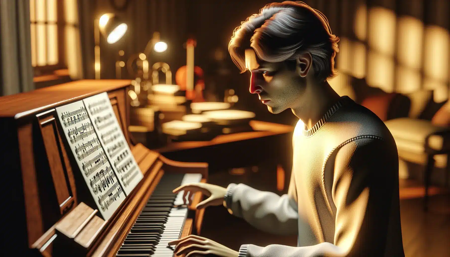 Hvordan l&aelig;re &aring; lese noter &ndash; en guide for voksne nybegynnere som vil lykkes med musikk &ndash; illustrasjon 1