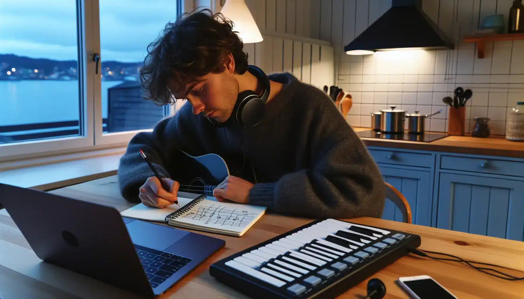 Hvordan komponere din første sang: en guide for nybegynnere – illustrasjon