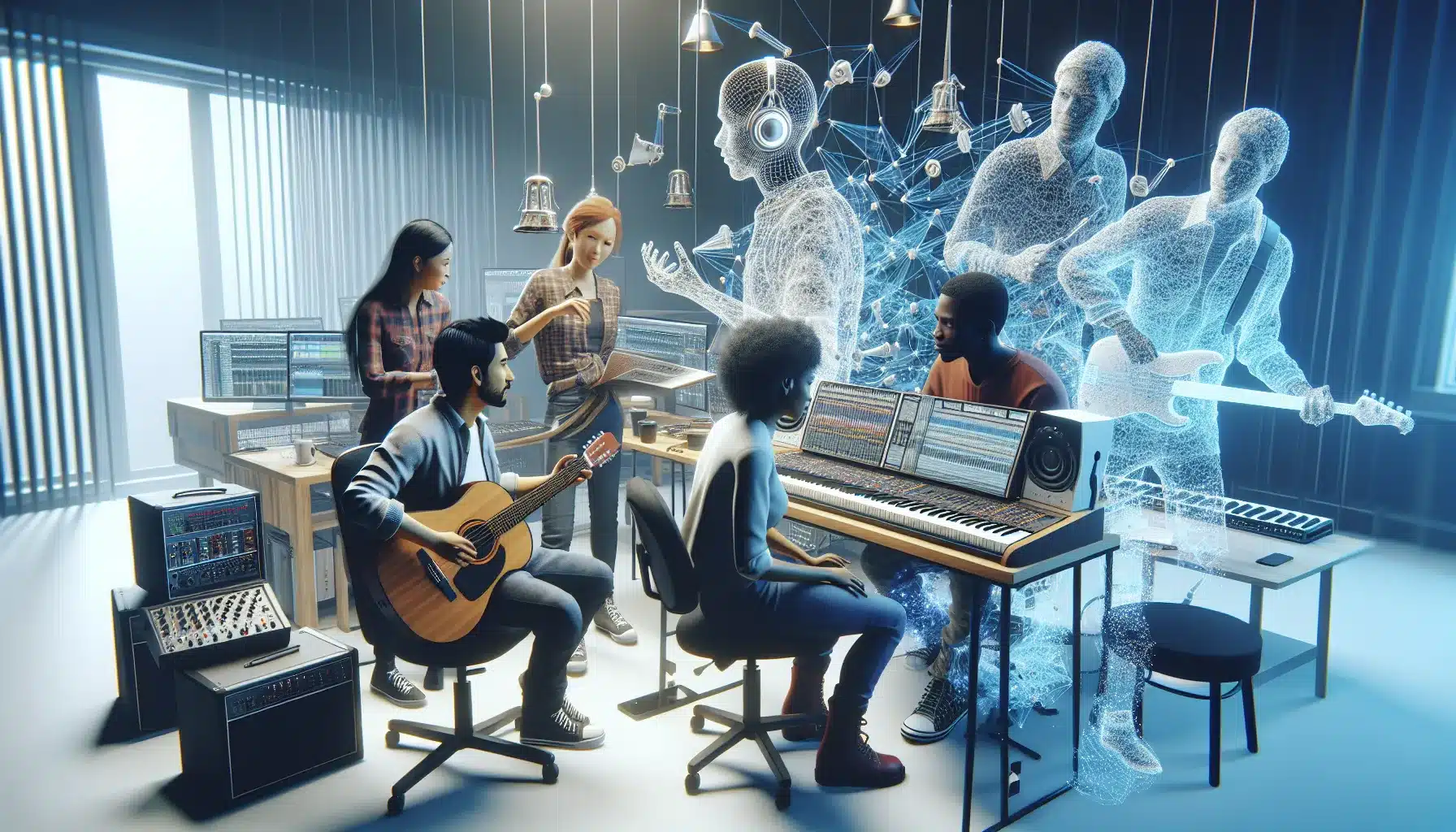 Ai og musikkproduksjon: hvordan kunstig intelligens endrer musikkverdenen i 2024 3 Ai og musikkproduksjon: hvordan kunstig intelligens endrer musikkverdenen i 2024 – illustrasjon 2