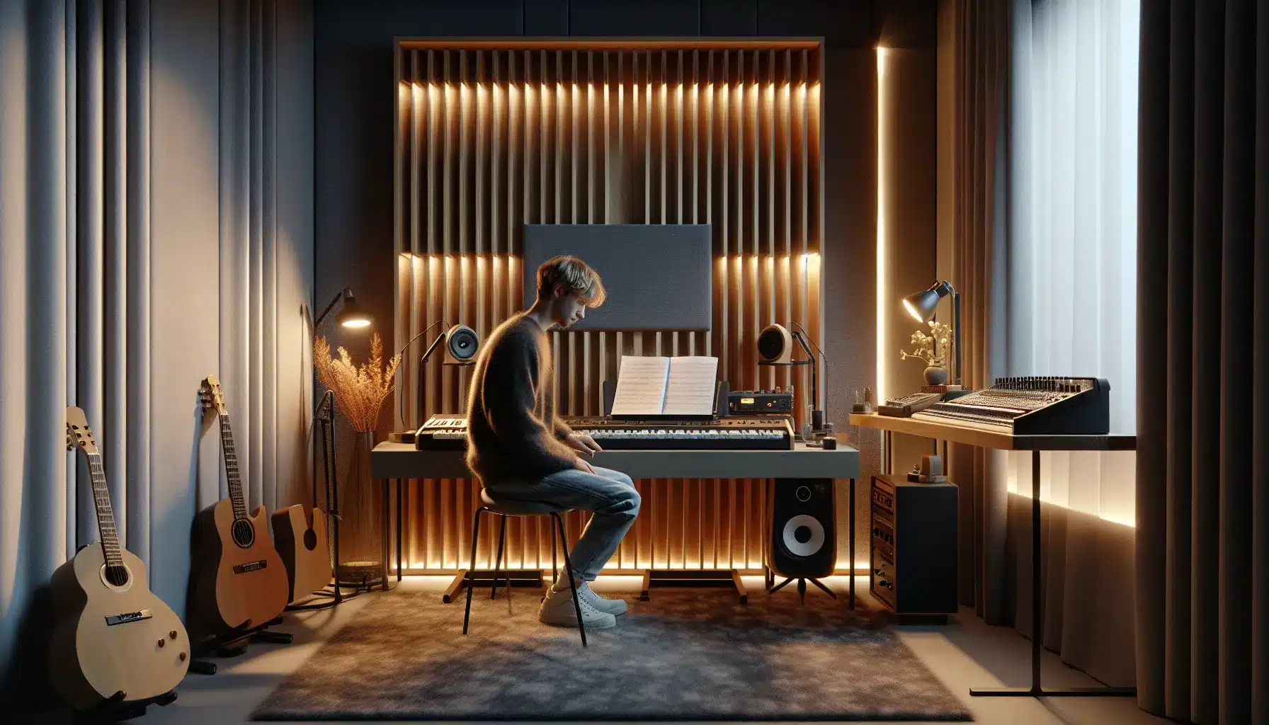 Slik kan moderne belysning forbedre musikkrommet ditt 2 Slik kan moderne belysning forbedre musikkrommet ditt – illustrasjon 1